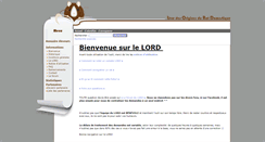 Desktop Screenshot of lord-rat.org